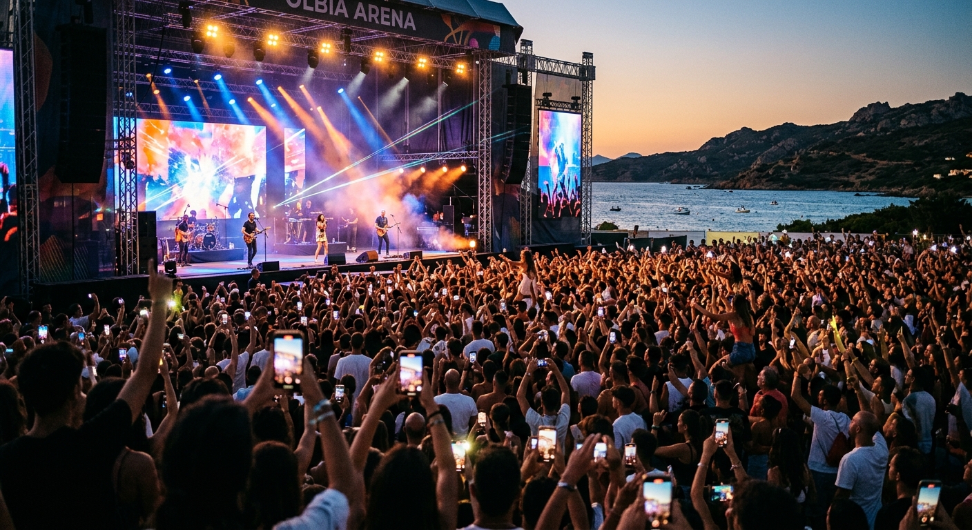Ultimo in concerto a Olbia